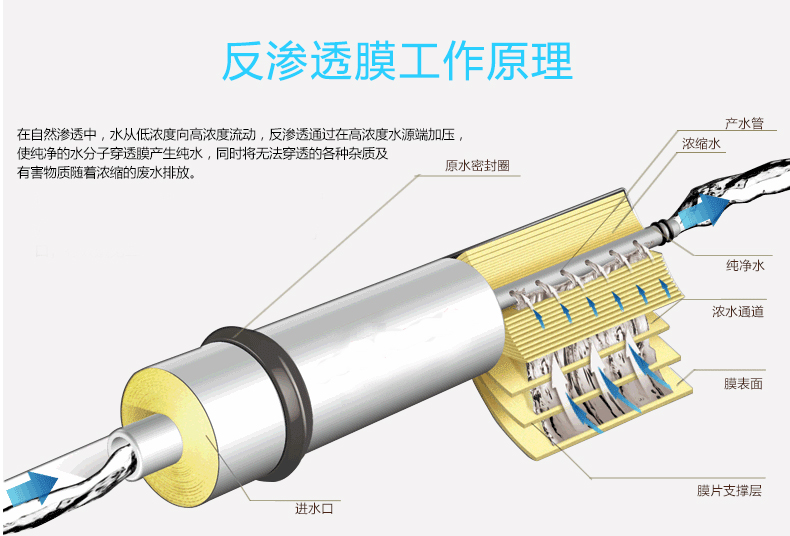 U1反渗透膜工作原理