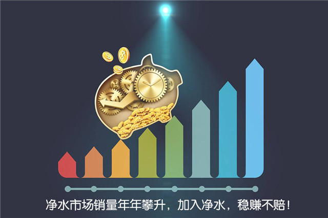 净水器销量年年攀升代理加盟势在必行